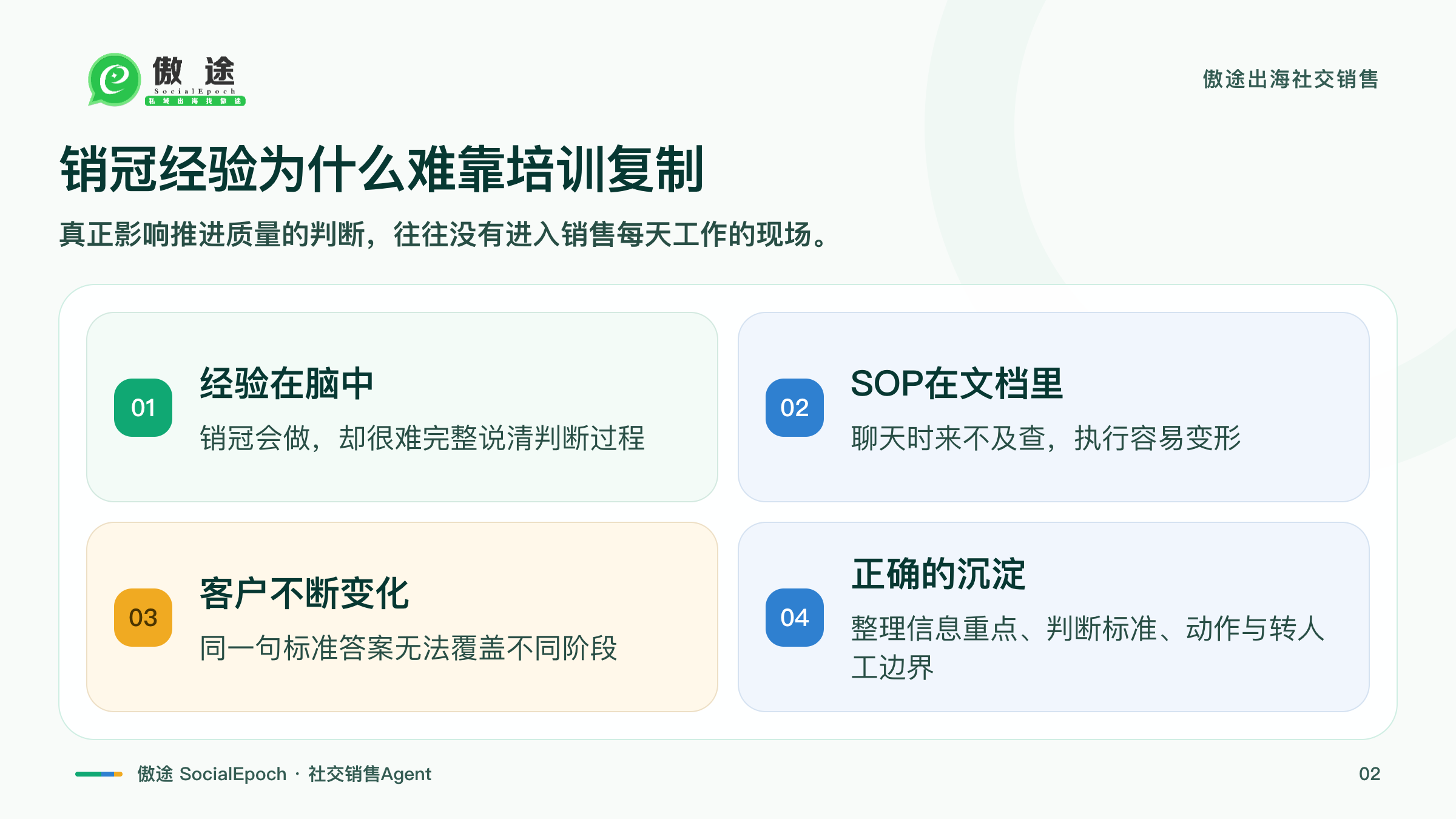 销冠经验难复制的三个断点